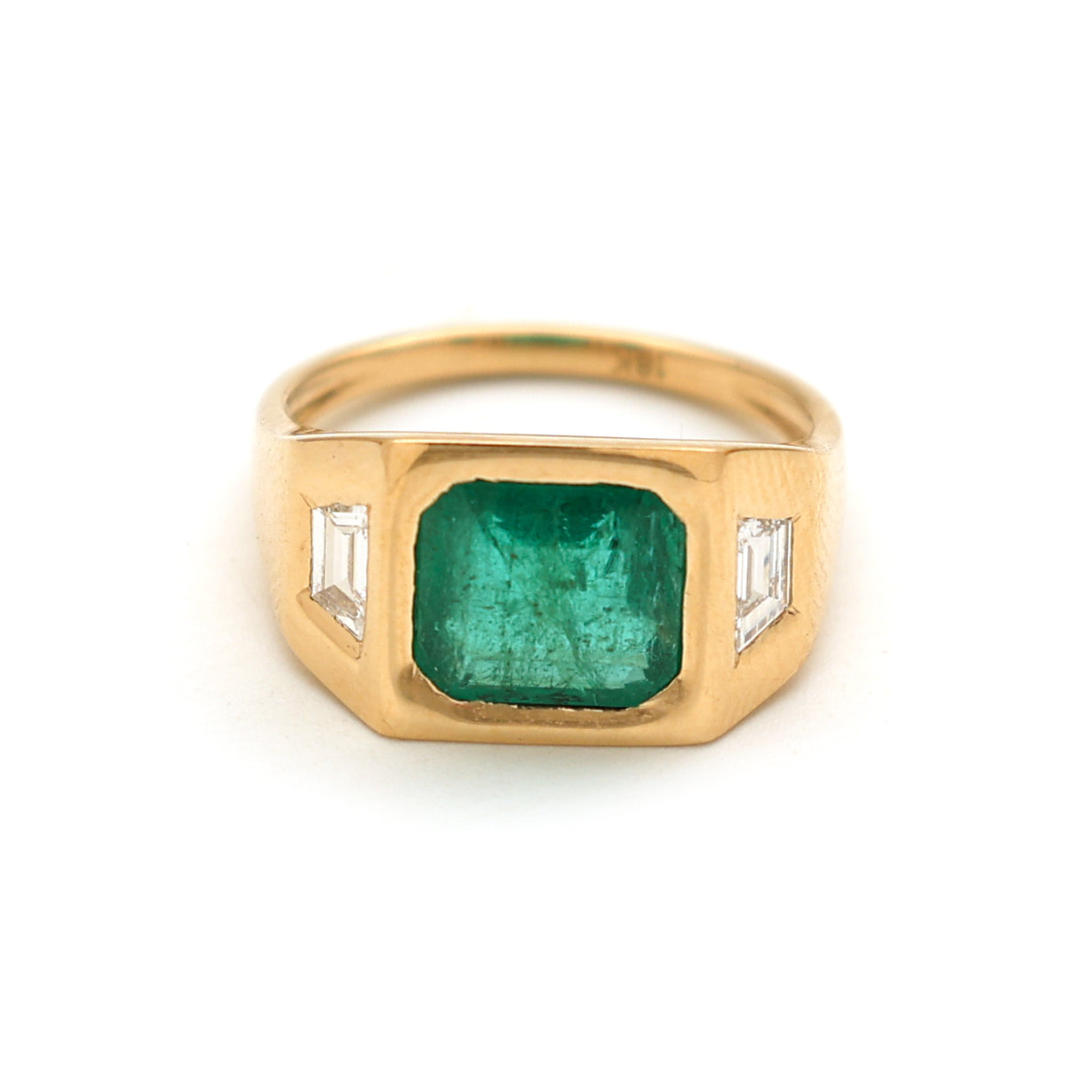Emerald Diamond Ring