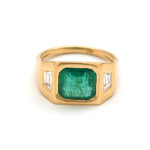 Emerald Diamond Ring