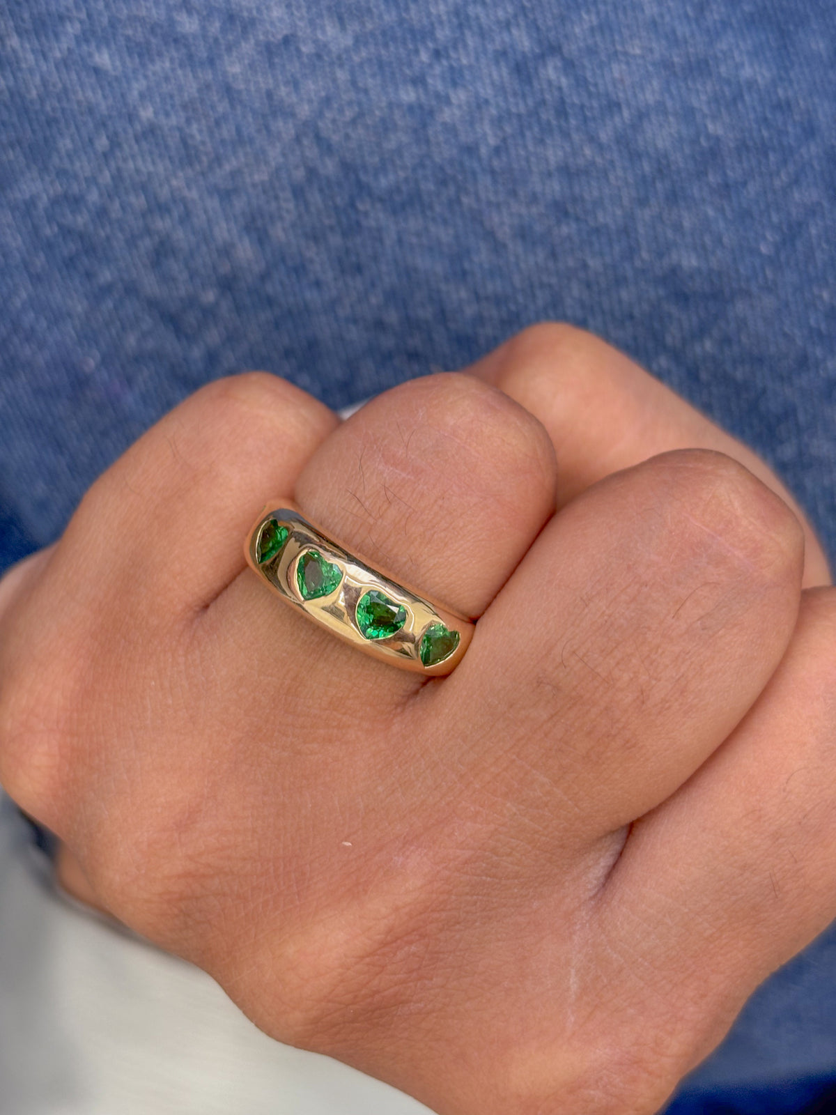 Tsavorite Ring