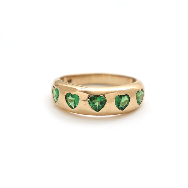Tsavorite Ring
