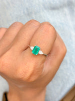 Emerald Diamond Ring