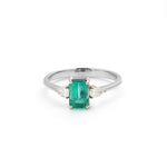 Emerald Diamond Ring