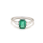 Emerald Diamond Ring