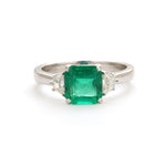 Emerald Diamond Ring