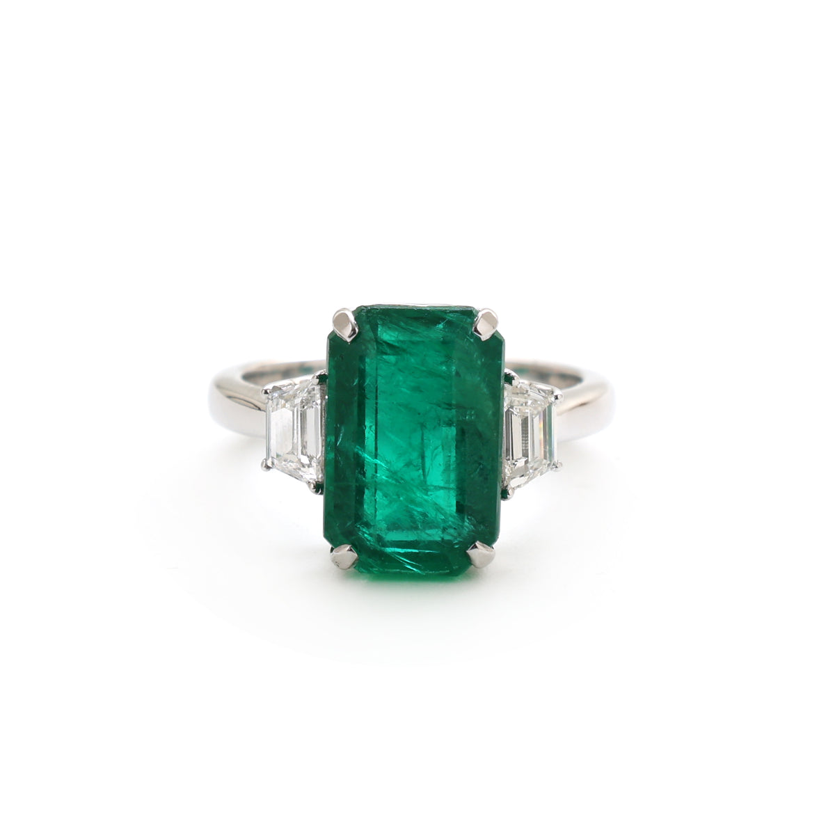 Emerald Diamond Ring