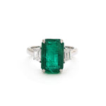 Emerald Diamond Ring