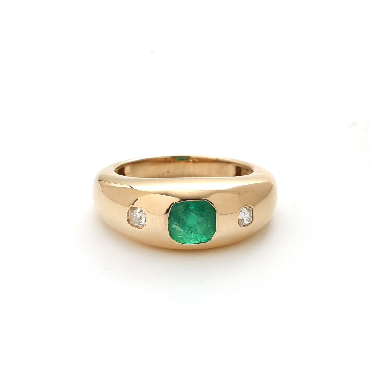 Emerald Diamond Ring