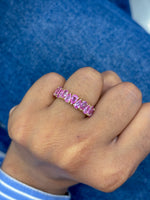 Pink Sapphire Ring