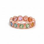 Rainbow Sapphire Ring
