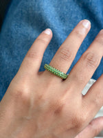 Tsavorite Ring