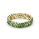 Tsavorite Ring