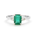 Emerald Diamond Ring