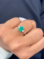Emerald Diamond Ring