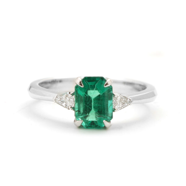 Emerald Diamond Ring
