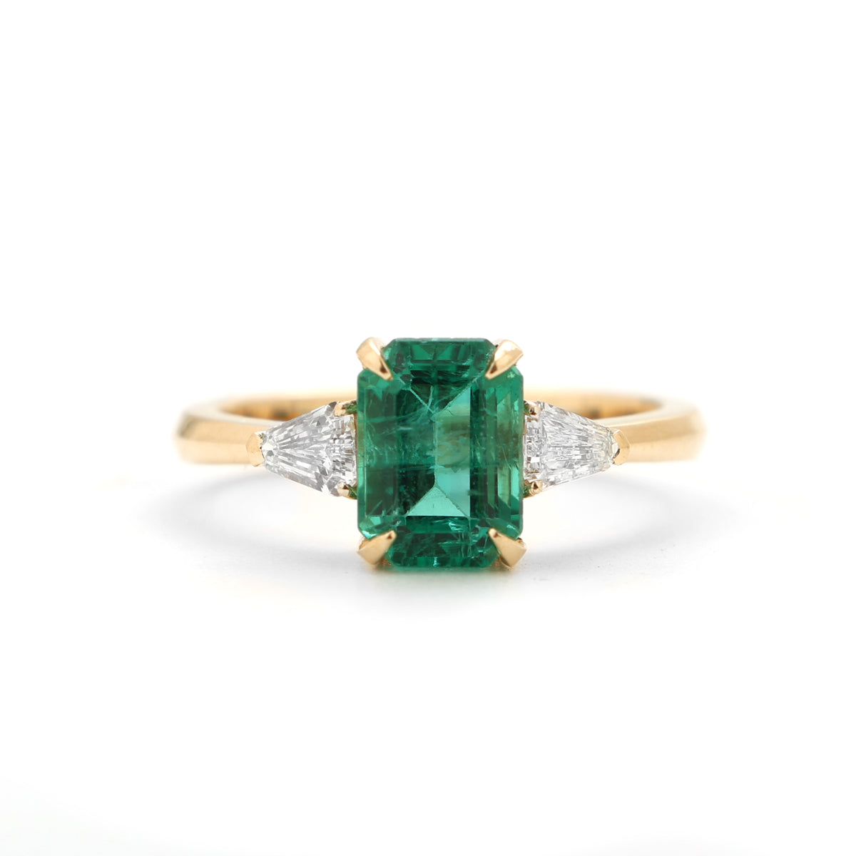 Emerald Diamond Ring