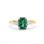 Emerald Diamond Ring
