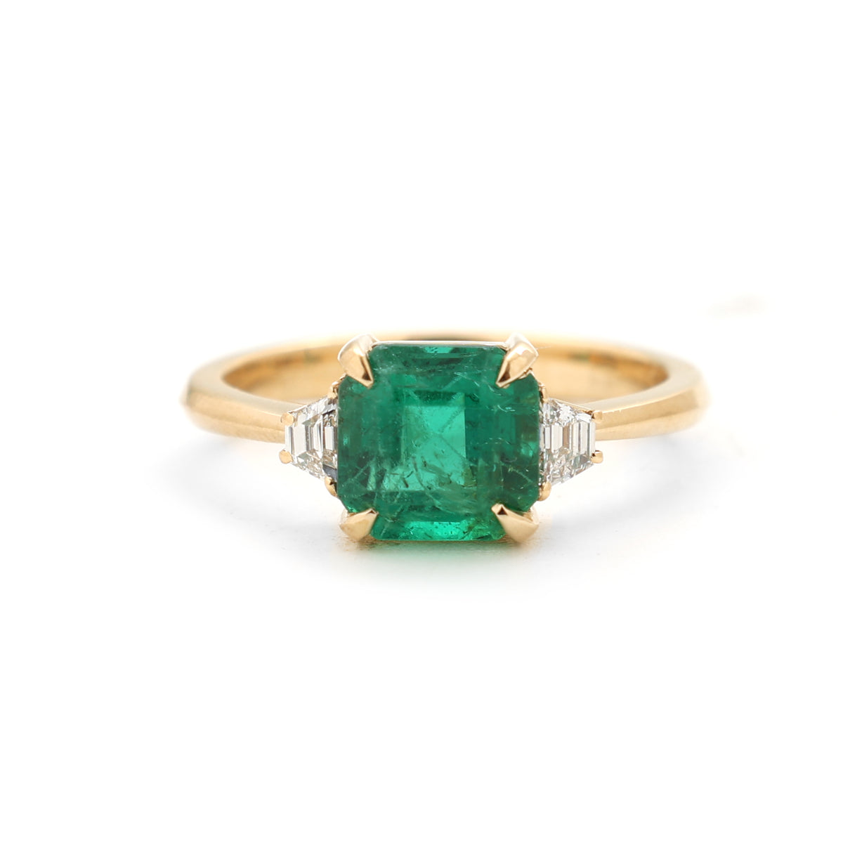 Emerald Diamond Ring