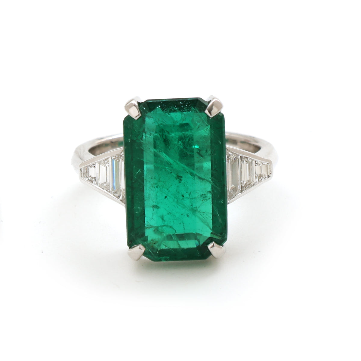 Emerald Diamond Ring