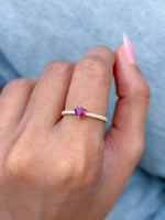 Ruby Diamond Ring