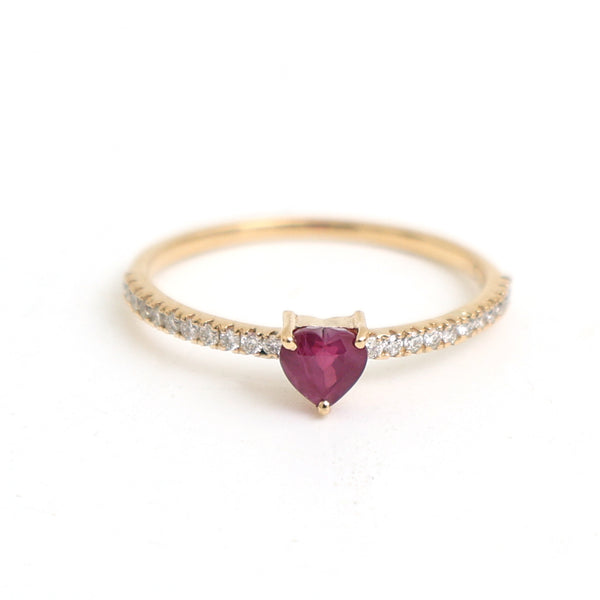 Ruby Diamond Ring