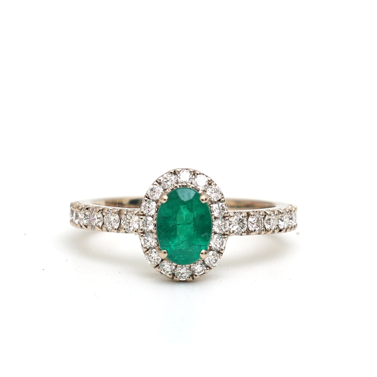 Emerald Diamond Ring