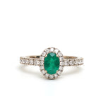 Emerald Diamond Ring