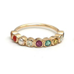 Navratna Diamond Ring