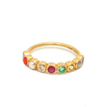 Navratna Diamond Ring