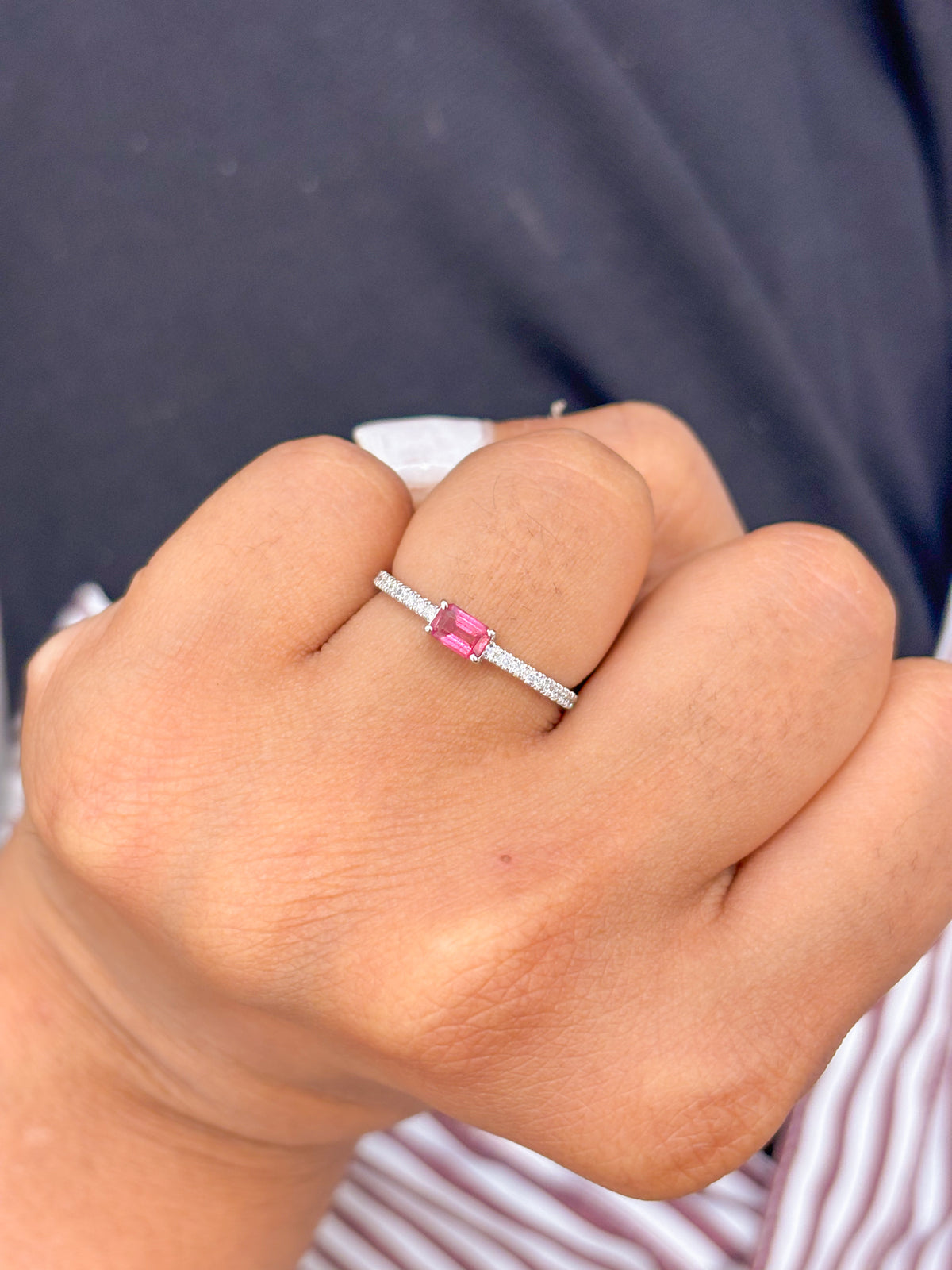 Pink - Diamond Ring