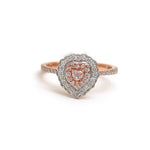 Pink Diamond Diamond Ring