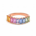 Rainbow Sapphire Ring