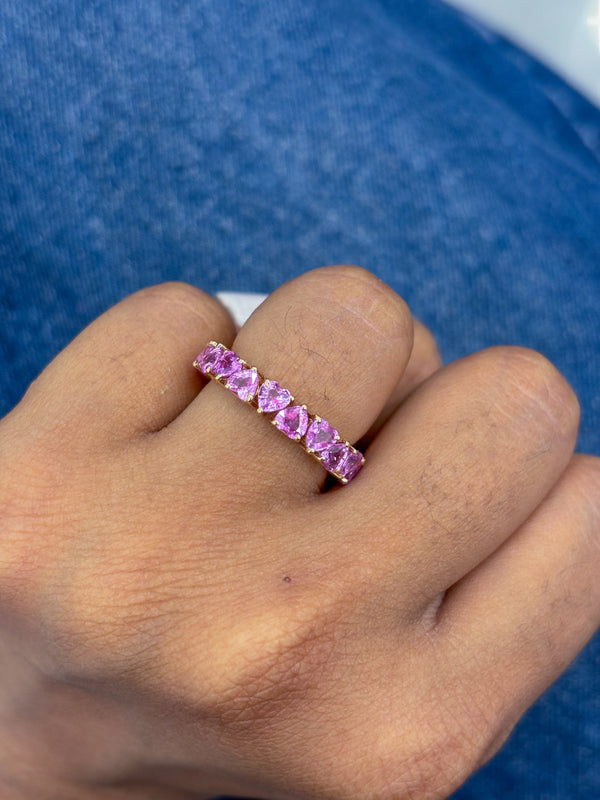 Pink Sapphire Ring
