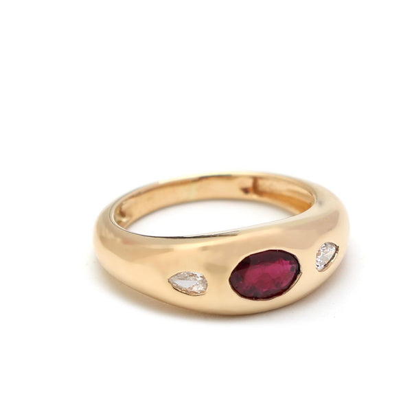 Ruby Diamond Ring