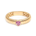 Pink Sapphire Ring