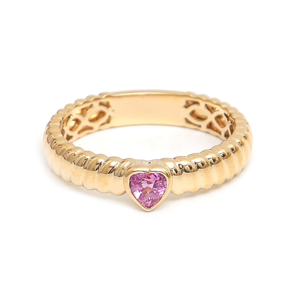 Pink Sapphire Ring
