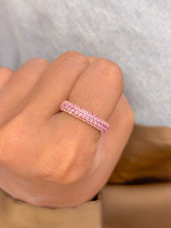 Pink Sapphire Ring