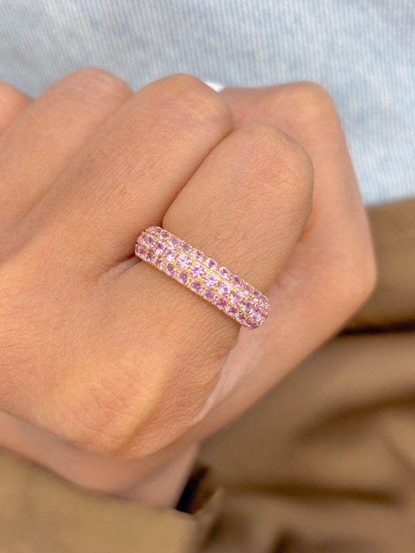 Pink Sapphire Ring