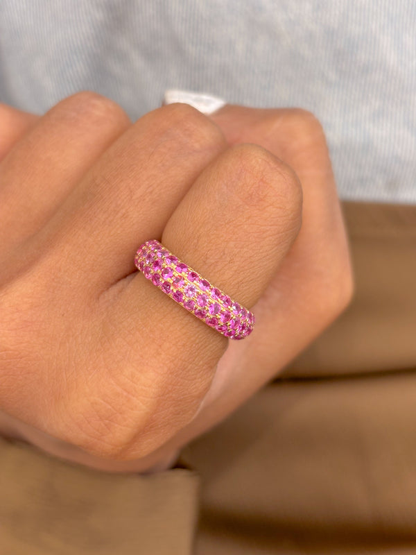 Pink Sapphire Ring
