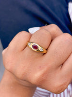 Ruby Diamond Ring