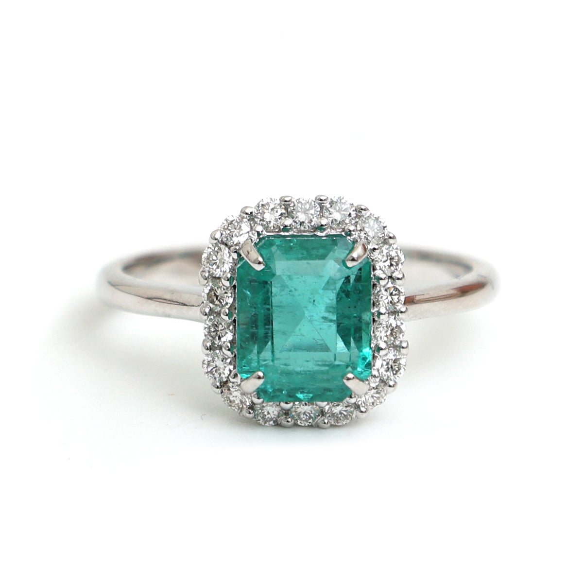 Emerald Diamond Ring