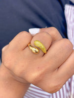 Yellow Diamond Ring