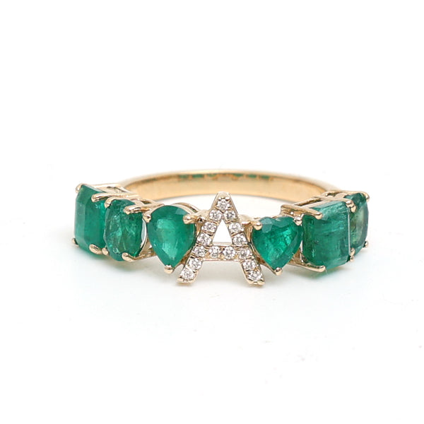 Emerald Diamond Ring