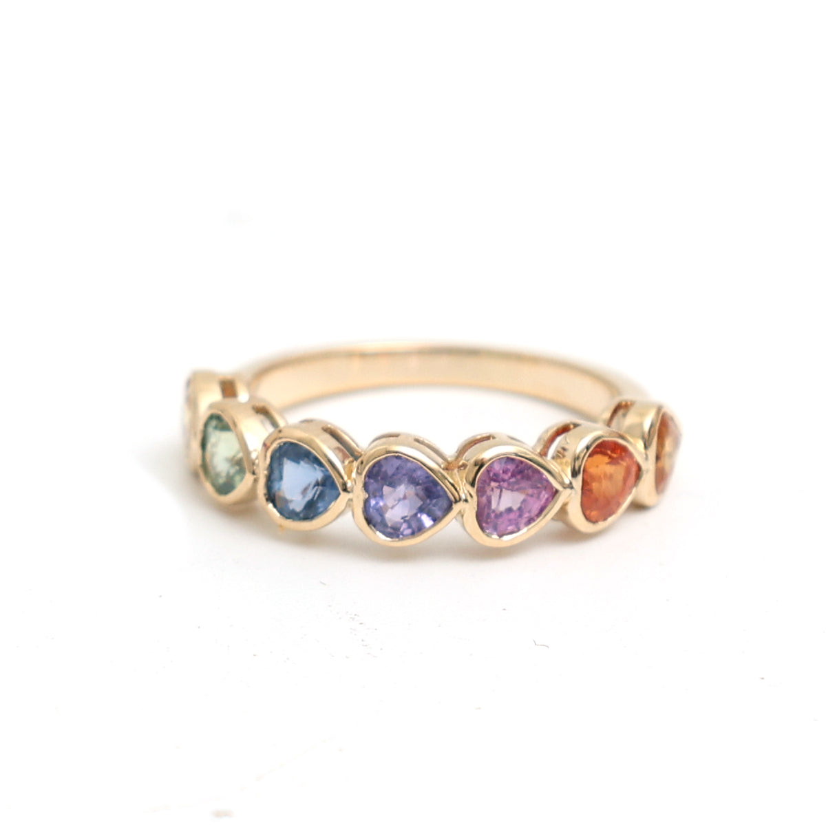 Rainbow Sapphire Ring