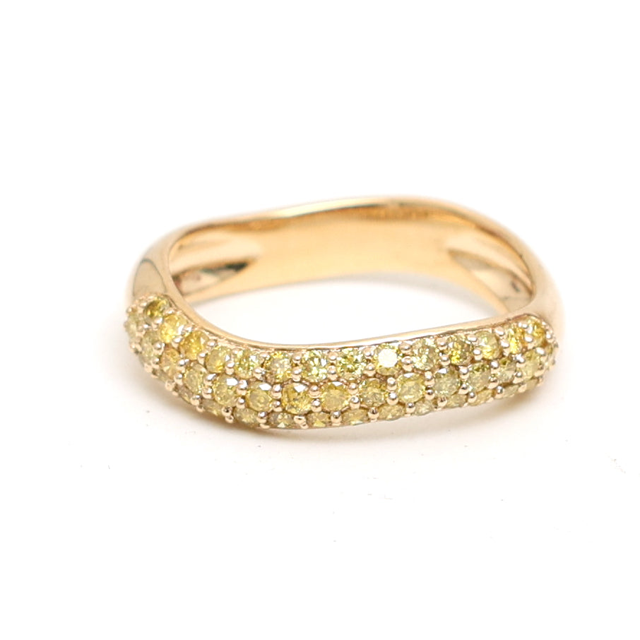 Yellow Diamond Ring