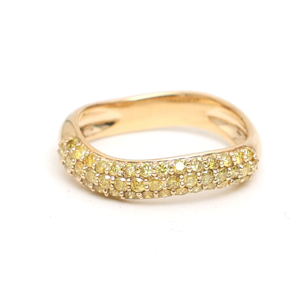 Yellow Diamond Ring