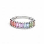 Rainbow Sapphire Ring