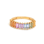 Rainbow Sapphire Ring