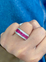 Ruby Diamond Ring