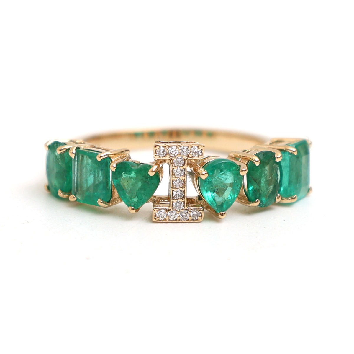 Emerald Diamond Ring