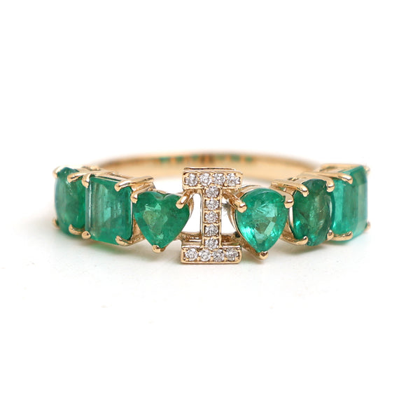 Emerald Diamond Ring